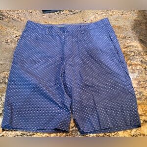 UNIQLO Men's Navy Micro-Print Shorts